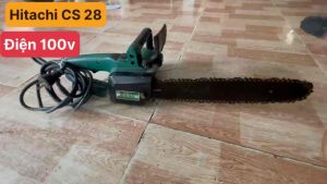 Máy cưa xích Hitachi - hàng bãi Nhật dùng điện 100 volt