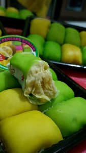 PANCAKE DURIAN NON CREAM MINI 8 PCS FULL DAGING DURIAN ASLI