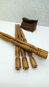 once pipa sedotan kayu kelor emas model profil A101