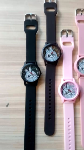 Abbasy-watch Virall Jam Tangan Labubu Terbaru bulat Anak remaja