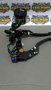 HANDLE MASTER REM RCS 98 PLUS TABUNG BESAR CNC MODEL KTC Satria Fu /Rx king /Beat /Vario /Vixion /CBR /Sonic /R25 /R15 /Gl Pro /Byson /Supra /Revo /Cs1 /Scoopy /Aerox /Xeon /Fino /Mio Universall