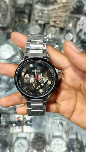 Jam Tangan Sport Rantai Pria: Baterai Gratis & Box Cadangan