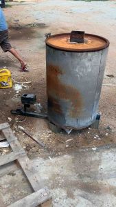 เตาเผาถ่านไร้ควัน หุ้มฉนวน ราคาประหยัด ไส้เตาขนาด 5 นิ้ว (ไม่มีงาดักน้ำส้มควันไม้) VHT005X เตาเผาถ่าน เตาเผาถ่านไม่มีควัน - Lazada