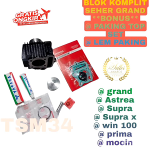 Blok Seher & Top Set Komplit Seher Grand Bonus Paking