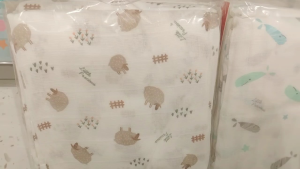 Tollyjoy Gauze Cotton Printed Napkin (Loose/10pcs/Pack) random design Kain Lampin Bayi Super Soft