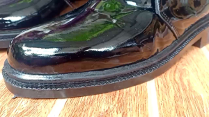 PDH TK Sepatu Kilap Pantofel Resmi PDH PDL Polisi Polri TNI Security Satpam