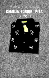 Blous Wanita bordir oversize /kemeja wanita /blous premium