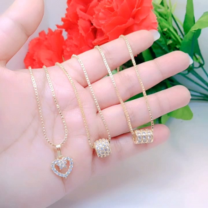 Kalung Wanita Dewasa Tembaga Premium Panjang 45.Cm