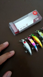 Minnow TSURINOYA DW135 5gram Umpan Lure Mancing Casting UL