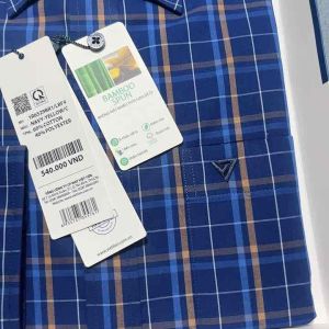 Sơ mi viettien dài tay regular fom rộng ( 1R6529)