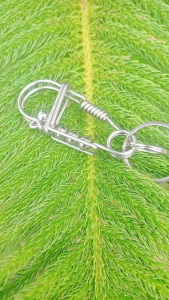 Stainless Steel Balls Key Holder Keychain Clip Snap Type Heavy Duty Durable EDC Organizer Minimalist
