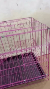 Kandang Kucing tingkat Kandang Kelinci Lipat Tingkat 2 Ukuran 60x40x50