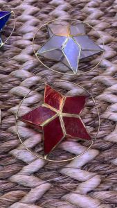 capiz star ornamentscapiz star colored ornamentscapiz star ornaments for christmas treechristmas tree ornaments