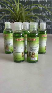 SHAMPOO ANTIPARASITE 100ml - Dầu Gội Tr ị Ve Bọ Chét Xà Mâu Chó Mèo 100ML
