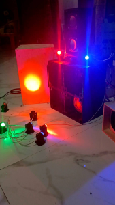 1 set soundminiatur planar 3 inc siap bunyi Bluetooth