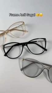 Kacamata Cat Eye Terbaru | Kacamata Minus Photocromic | Kacamata Blucromic | Kacamata Normal Minus Cylinder Bisa Request Ukuran |