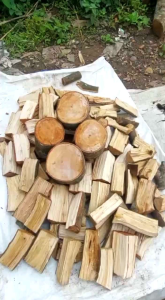 Kayu Bakar Rambutan dan Dukuh 1kg Kering Murah Smoke Wood Chips Pellet Premium Quality