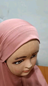 hijab instan segitiga TALI INARA ANAK 4-12 tahun spandek jersey premium