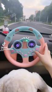 Vô Lăng Ô Tô Quay 360 Độ Cho Bé Có Nhạc Có Đèn Đồ Chơi Vô Lăng ô tô Vô lăng xe hơi cho bé vô lăng dán xe cho bé
