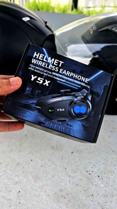 T2P Y5X 4 PEOPLE GROUP CHAT Helmet Intercom Bluetooth Headset Motorcycle Music Sharing Waterproof