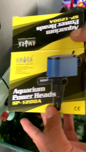 AMARA SP 1200 AMARA WP 1200 Pompa Air Celup Power Heads 1000L/H Akuarium Aquascape Kolam Ikan