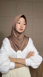 BERGO ARUNA SPORT olahraga Jersey Spandex hijab bergo sport kerudung jilbab sekolah kerudung anak