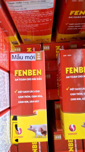 FENBEN 100ml Hỗ trợ Phòng ngừa giun sán ký sinh trùng trên gia súc và gia cầm
