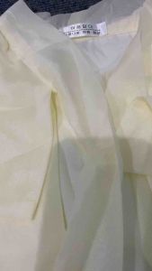 Áo sơ mi nơ cột vone tơ óng 45kg trở xuống hàng đẹp