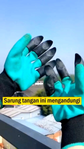 Set Sarung Tangan Berkebun / Gardening Gloves / Cakar