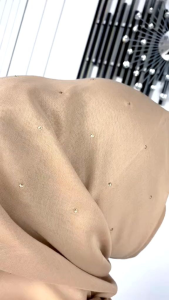 Jilbab Segi Empat Paris Tasel Jambul Payet Swaroski