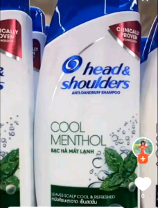 [HÀNG CHUẨN Thái Lan 400ml ]Dầu gội head and shoulder Bạc Hà Mát Lạnh Sạch Gầu Tóc Suôn Mượt