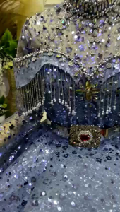 Baju Pengantin Gotik Elisap Full Payet