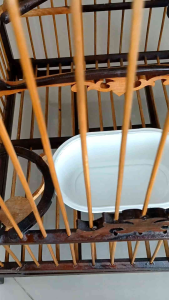 อ่างอาบน้ำนก ทรงวงรี [Set 3 ชิ้น] ขนาด 16x10x5 ซม.