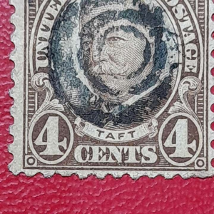 Prangko Kuno 4 Cents William Howard Taft 1930