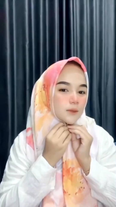 COD Jilbab Segiempat Motif Warna Burgundy Bunga Baniescoop Motif Kekinian Terbaru