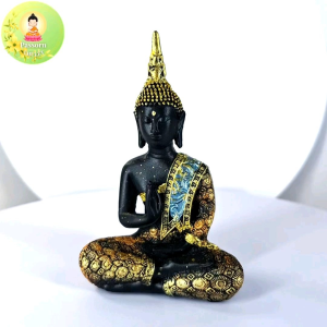 Buddha statue พระพุทธรูปเรซิ่น ขนาดสูง10cm. กว้าง6.5cm.