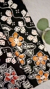 Kain Batik Cap Garutan 2 Series - Motif Bunga Series - Batik Cap (Bukan Batik Print) - Fashion Batik Pria Wanita - Batik Kombinasi