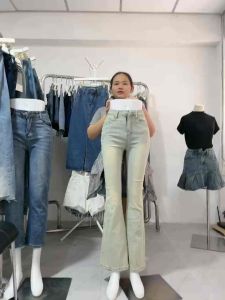 Beautified กางเกงยินส์ กางเกงขายาว - กางเกงยินส์ กางเกงขายาว เข้ารูป เส้นริ้วรอย