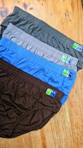 3 PCS Celana Dalam Pria Cowok D35A Karet Kerut Size Dewasa Remaja Jumbo M L XL XXL