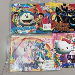 Buku Gambar A4 Cover BTS/ Mix Cover