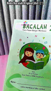 Buku Bacalah Original Cara Cepat Belajar Membaca Jilid 1 2 3
