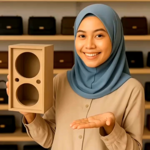 BOX SPEAKER 4 INCH 2 LUBANG
