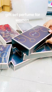 4 in 1 gift box perfume for women long lasting duration ready stock