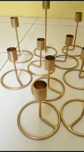 Tempat Lilin Stand Meja & Desain Unik
