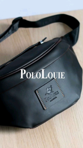 Original Polo Louie Premium Leather Multi-Functional Waist Bag Crossbody Bag Handcarry Bag