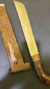 GOLOK ASLI CIBATU golok kerja kebun pemotong bambu bahan baja per full tank - Bondol Oe