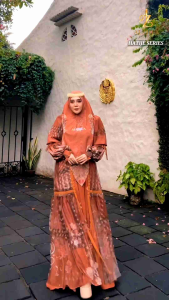 gamis syari haticje konya huriya uzma hatije by alzhea premium