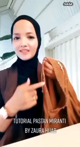 Pastan Miranti Zaura Hijab Bahan Ceruty Babydoll Jilbab Instan