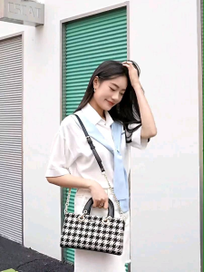 En-ji by Palomino Handbag Model Terbaru Motif Gingham Cantik