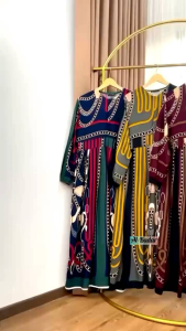 Dres Bahan Ful Rayon Ld 110 Cm Pb 13 Cm